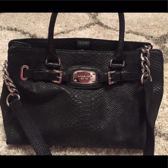 michael kors python handbag